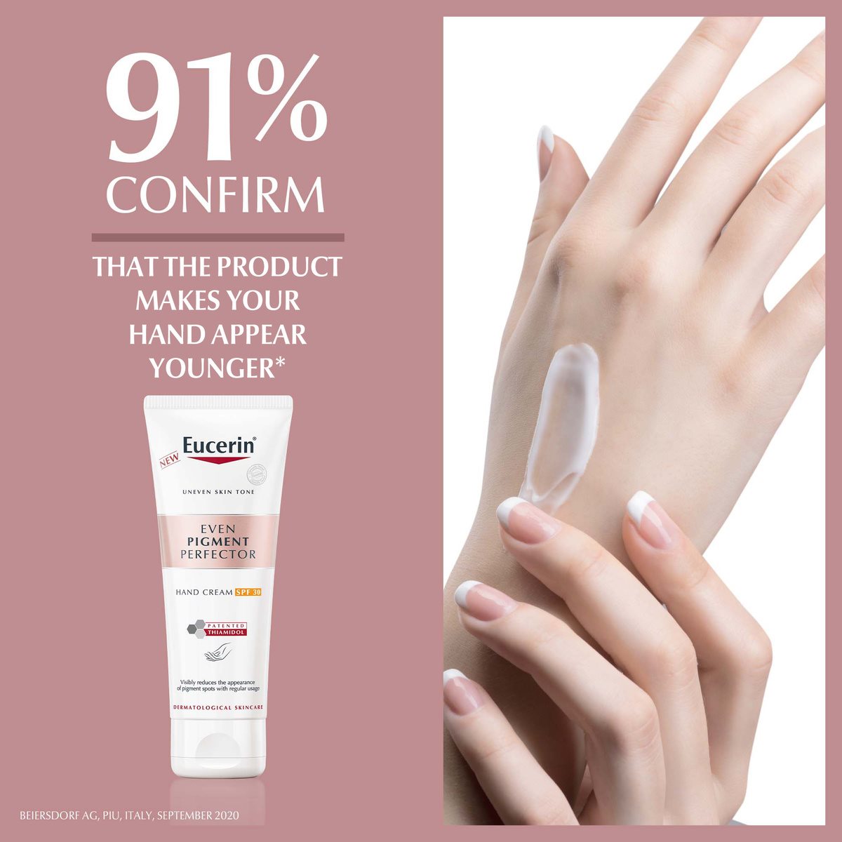 Correcting Hand Cream for reducing age spots Eucerin Anti Pigment